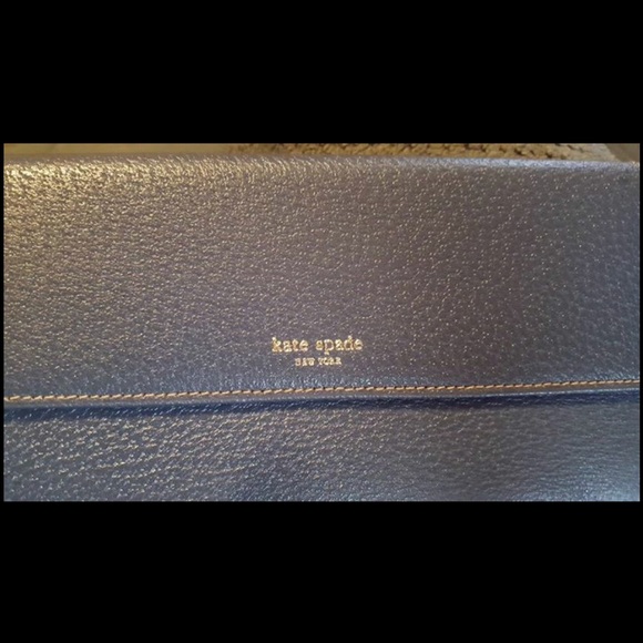 Kate spade blue/green colored wallet