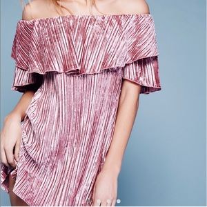 Free People Into The Night Velvet Mini