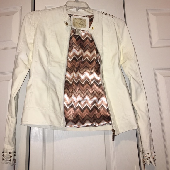 Leather Studded Jacket