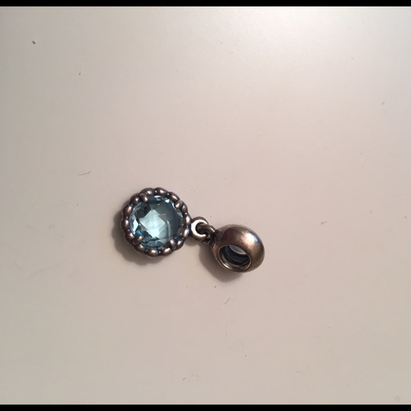 Pandora March Birthstone Charm