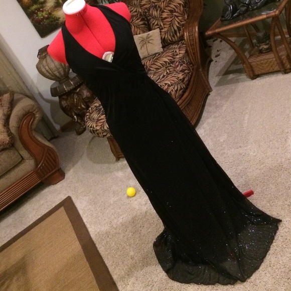 Black Sparkly Gown ✨