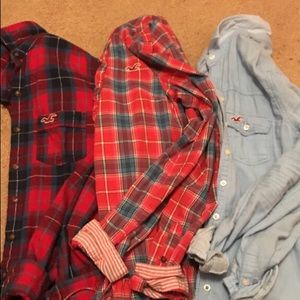 Hollister Flannel Bundle