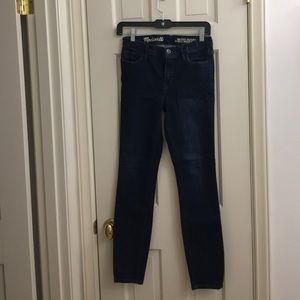 Madewell skinny high rise jeans