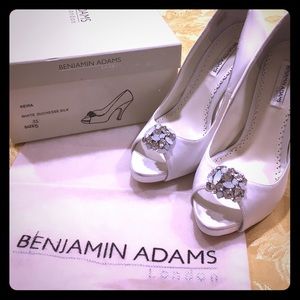 Benjamin Adams - Keira - White Duchesse Silk