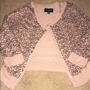 Rose Gold Sequin Sweater