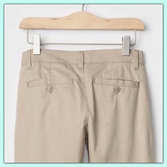 🎀 New Girls Crop adjustable khakis Sz 10Plus🎀 - Picture 4 of 4