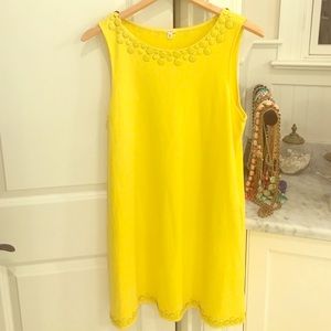 Bright Yellow JCrew Dress