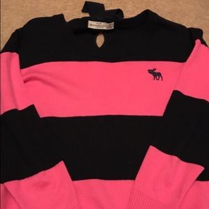 3 1/2 length, striped sweater