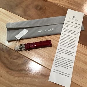 Michele Scarlet 18mm Watch Band