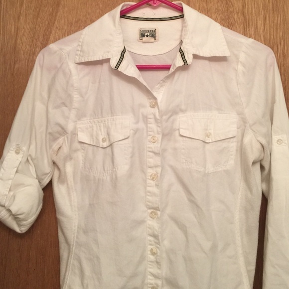 Converse button down shirt