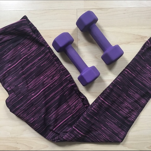 Champion Pants - ⭐️💗 Black and Pink Workout Leggings