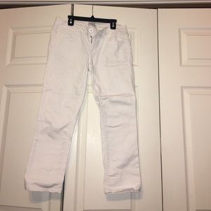 White jeans