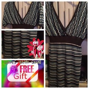 Sweater dress from Daffy's. NWT FREE gift w/purch