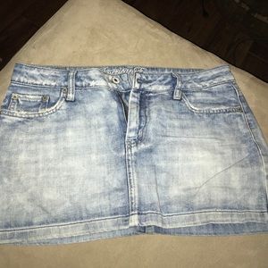 Super cute Jean mini skirt