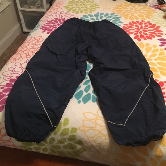 Blue sweatpants