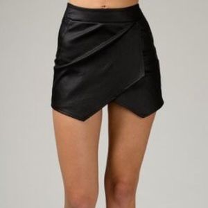 Pacsun Leather Skirt