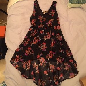 Black High-Low Dress