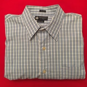 J Crew Blue/White Oxford