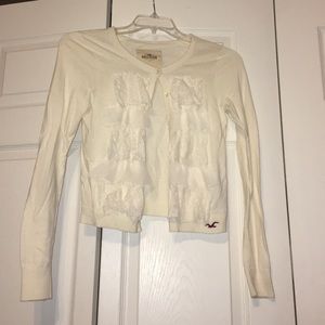 Hollister lace cardigan