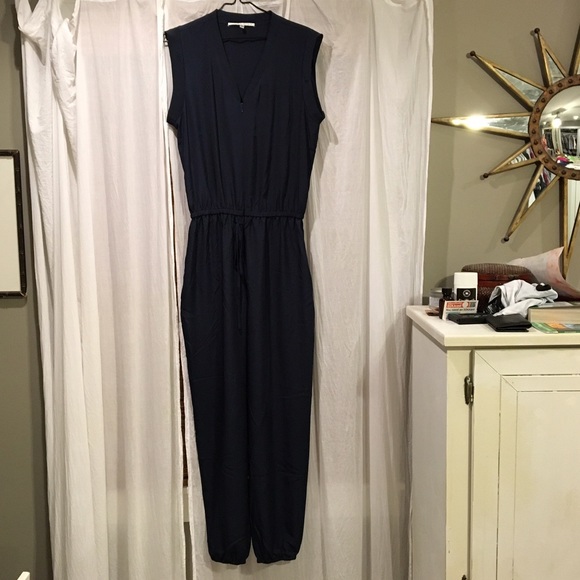 Navy jumpsuit