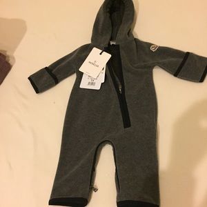 Moncler fleece Infant Coverall