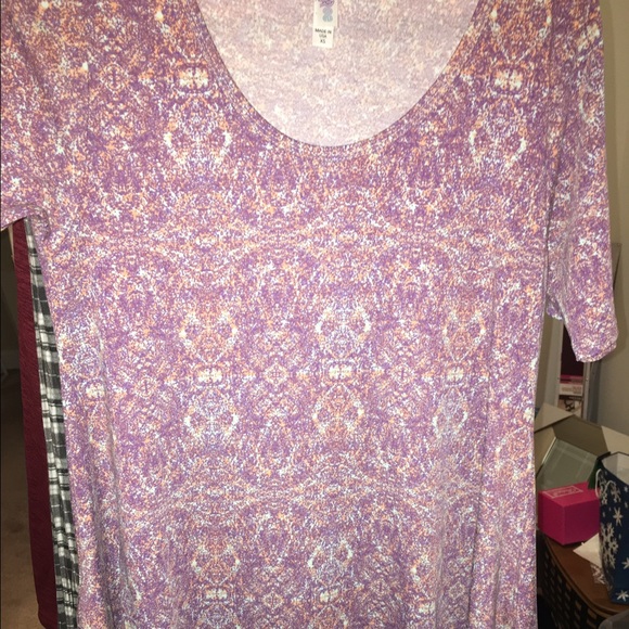 Lularoe perfect t, Xs, rare print