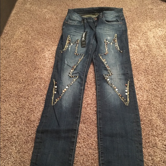 NWT blank skinny classic embellished Jeans