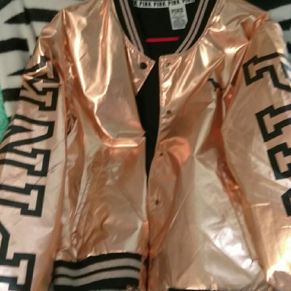 Pink bomber jacket