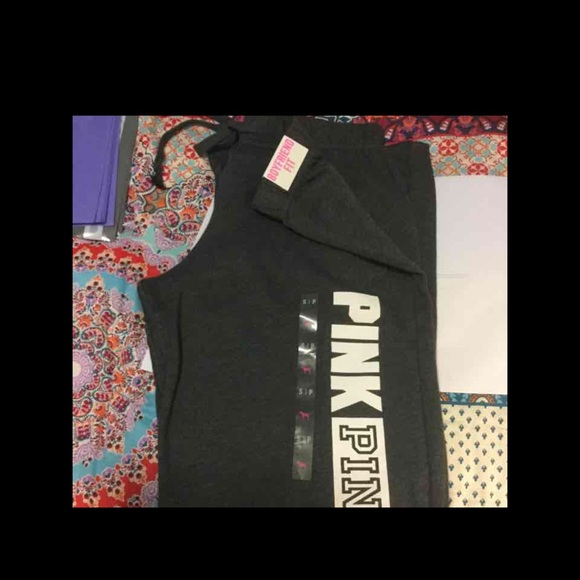 VS Pink Boyfriend Sweatpants NWT