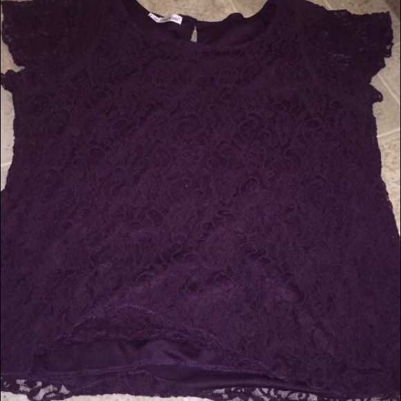 Eggplant colored top