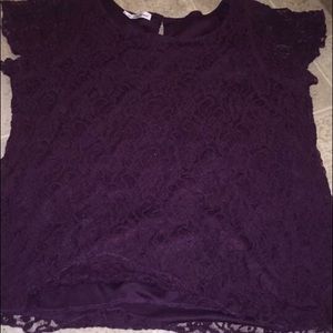 Eggplant colored top