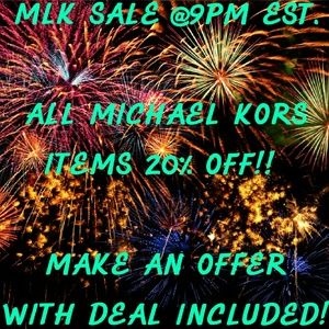 MLK SALE 20% OFF