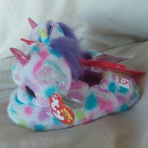 Ty Shoes - NWT Ty Unicorn slippers girls size S 13/1 Ty Shoes - NWT Ty Unicorn slippers girls size S 13/1