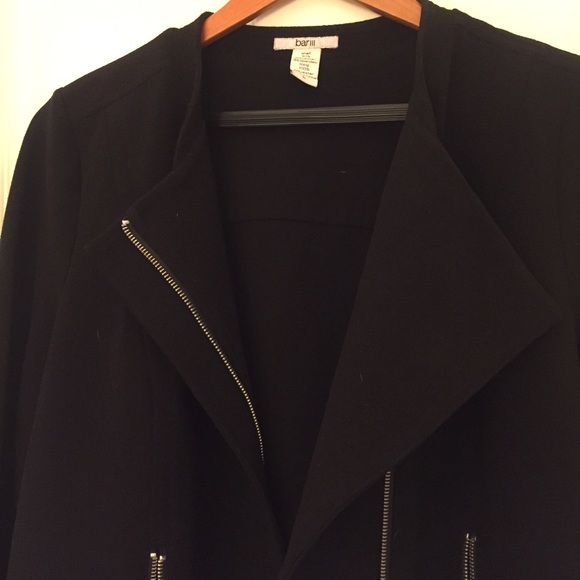 Bar III Zip-Up Blazer Jacket - Picture 2 of 3