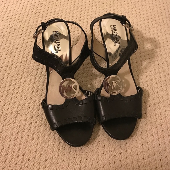 Black Michael Kors heels