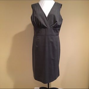 NEW, banana republic dress, grey, 14.