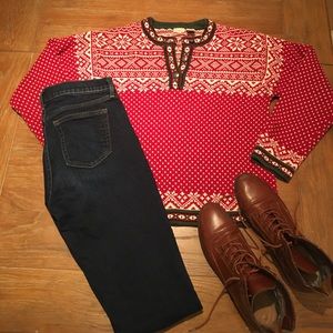Warm winter sweater from llbean