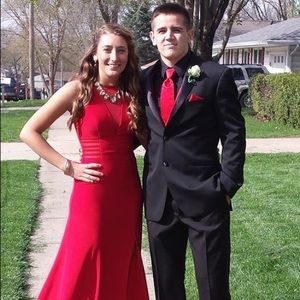 The dress on the left. I've worn it once.