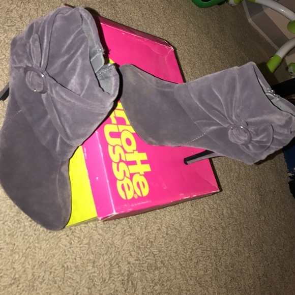 Grey Booties