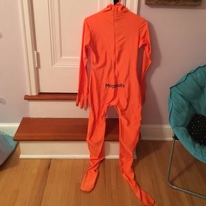 Orange morphsuit