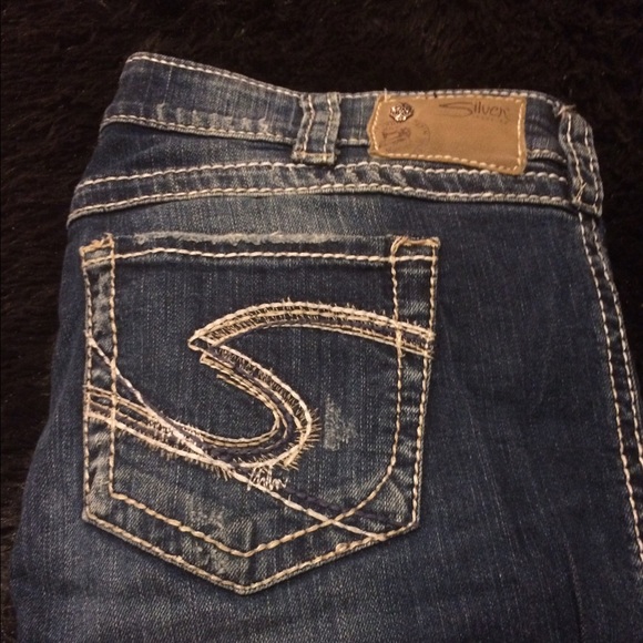 *AUTHENTIC* Silver Jeans