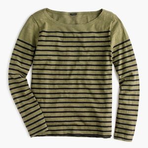 J. Crew placed stripe T-Shirt