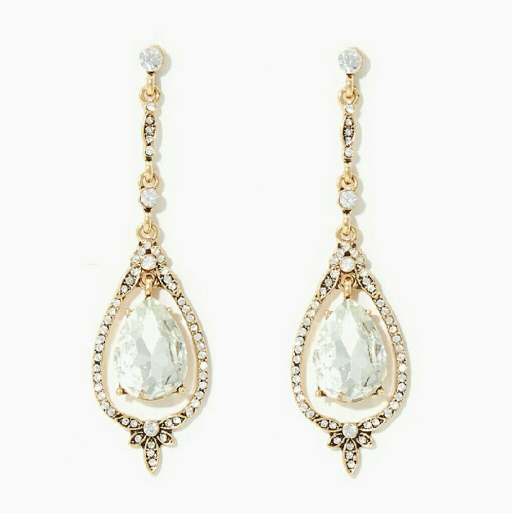 Bejeweled Dangle Earrings