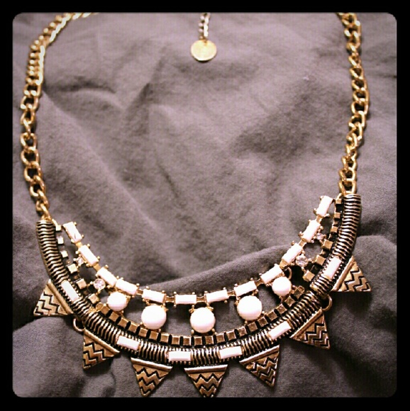 ZAD Jewelry - Modern Geometric Statement Necklace