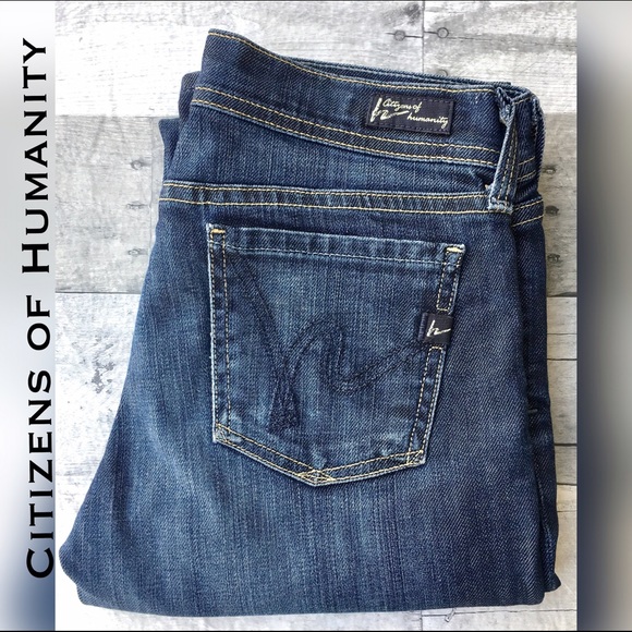 Citizens Of Humanity Denim - Ava low rise COH straight leg jeans