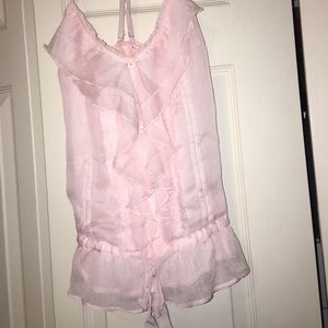 Ruffle tank