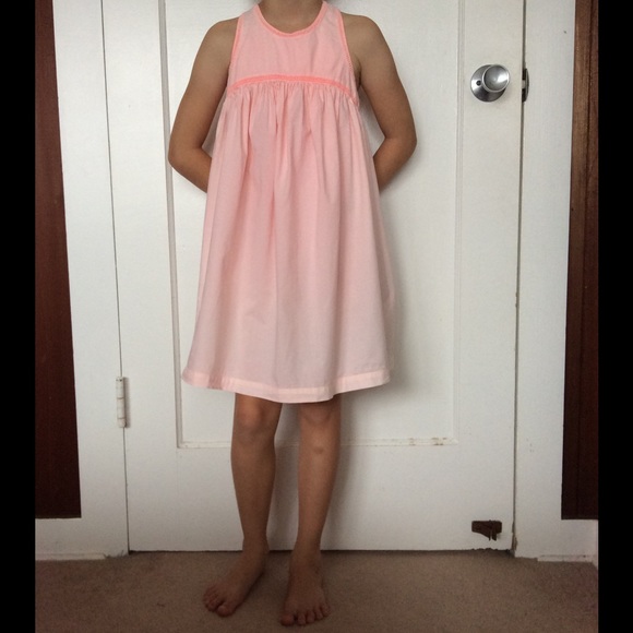Fluffy Pink cotton play dress