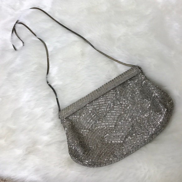 Vintage beaded clutch