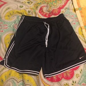 Nike Black And Pink Basketball Shorts