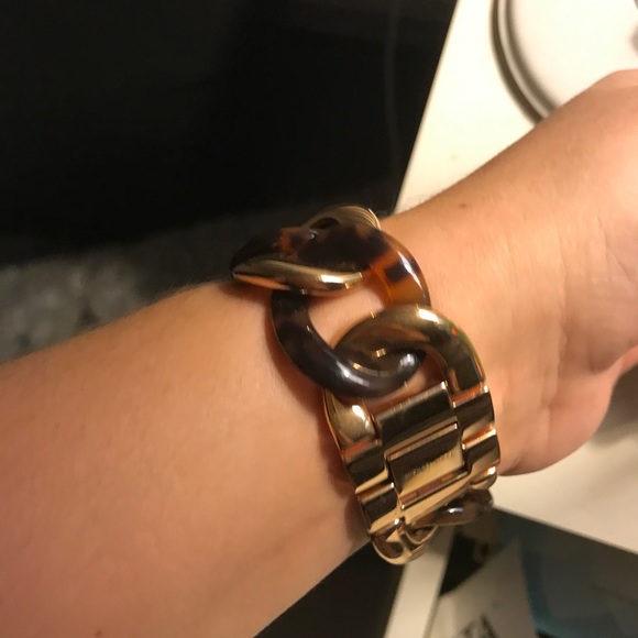 Michael Kors Runway Twist Chain Link Watch